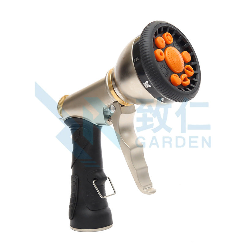 Amazon Garden High Pressure Magic Hose 3 Times Telescopic Water Pipe Gardening Multifunctional Water Gun Foreign Trade Supply