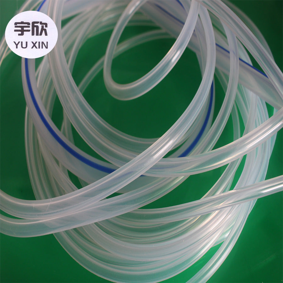 Transparent Silicone Tube Food Grade High Temperature Resistant Capillary Porous Medical Silicone Tube Platinum Transparent Two-color Silicone Hose