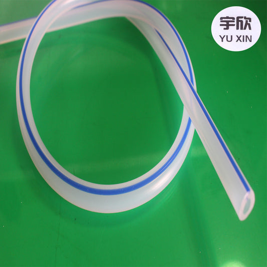 Transparent Silicone Tube Food Grade High Temperature Resistant Capillary Porous Medical Silicone Tube Platinum Transparent Two-color Silicone Hose
