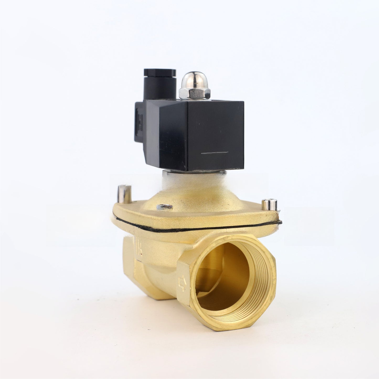 Outdoor Waterproof Solenoid Valve Water Valve Switch Valve 220VDC24V Air Valve Drainage Anti-fog DC12V4 Points 6 Points 1 Inch