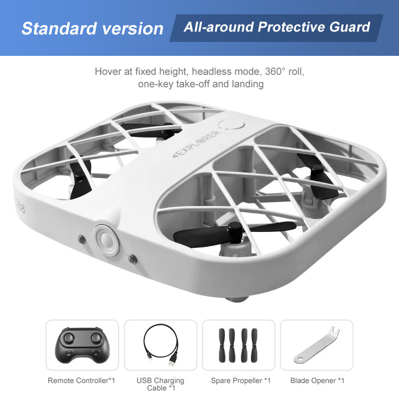 Cross-border New Product JJRC H107 Grid Mini Pocket Small Quadcopter 4K Real-time Image Transmission Remote Control Aircraft