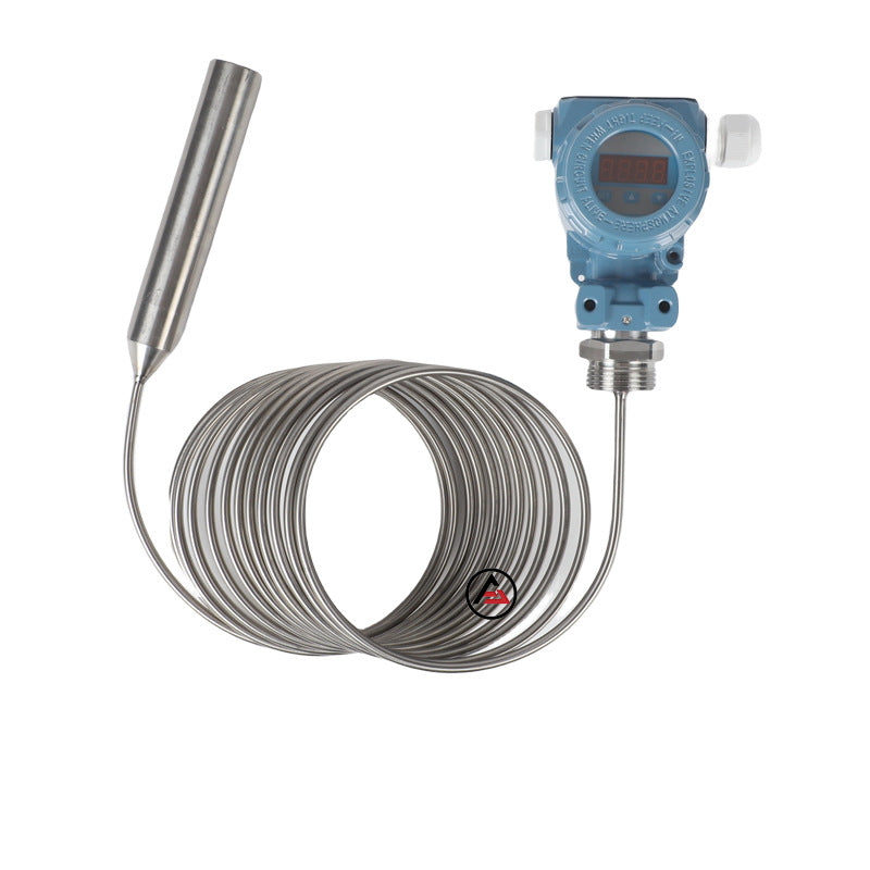 High Temperature Armored Liquid Level Transmitter Gasoline Diesel Lubricating Oil Boiling Water Level Gauge Cylinder Capillary Level Gauge