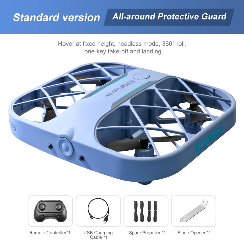 Cross-border New Product JJRC H107 Grid Mini Pocket Small Quadcopter 4K Real-time Image Transmission Remote Control Aircraft