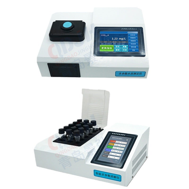 Multi-parameter Water Quality Analyzer | Water Quality Detector COD Ammonia Nitrogen Total Phosphorus Total Nitrogen SS Water Quality Rapid Tester