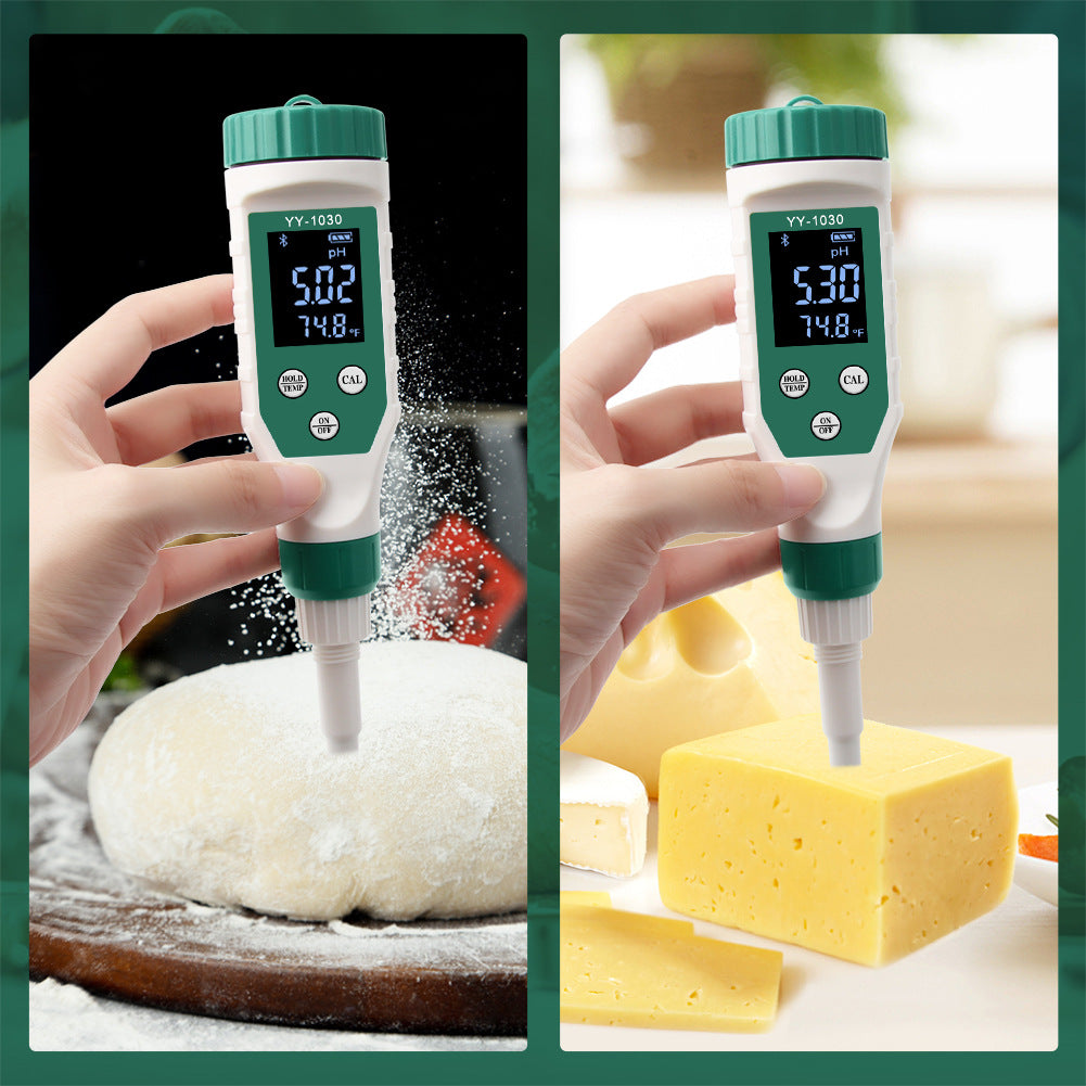 Skin Water Quality Pen Digital Display Alkali Tester Dough PH Tester Soil Bluetooth PH Detector Intelligence