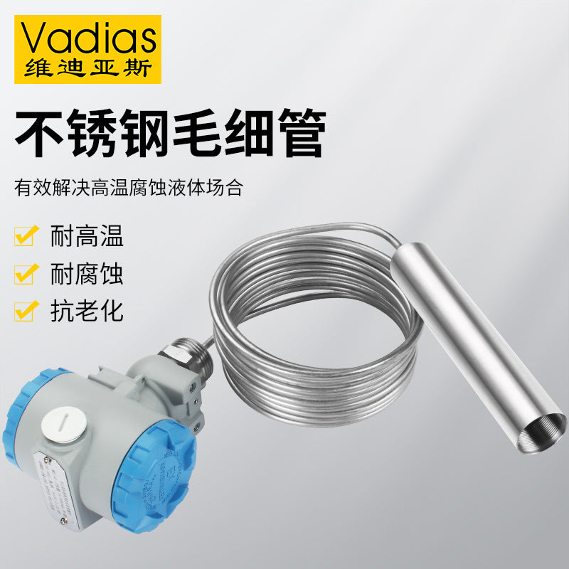 Vadias Vidias High Temperature Level Transmitter Stainless Steel Level Gauge Gasoline Diesel Level Sensor