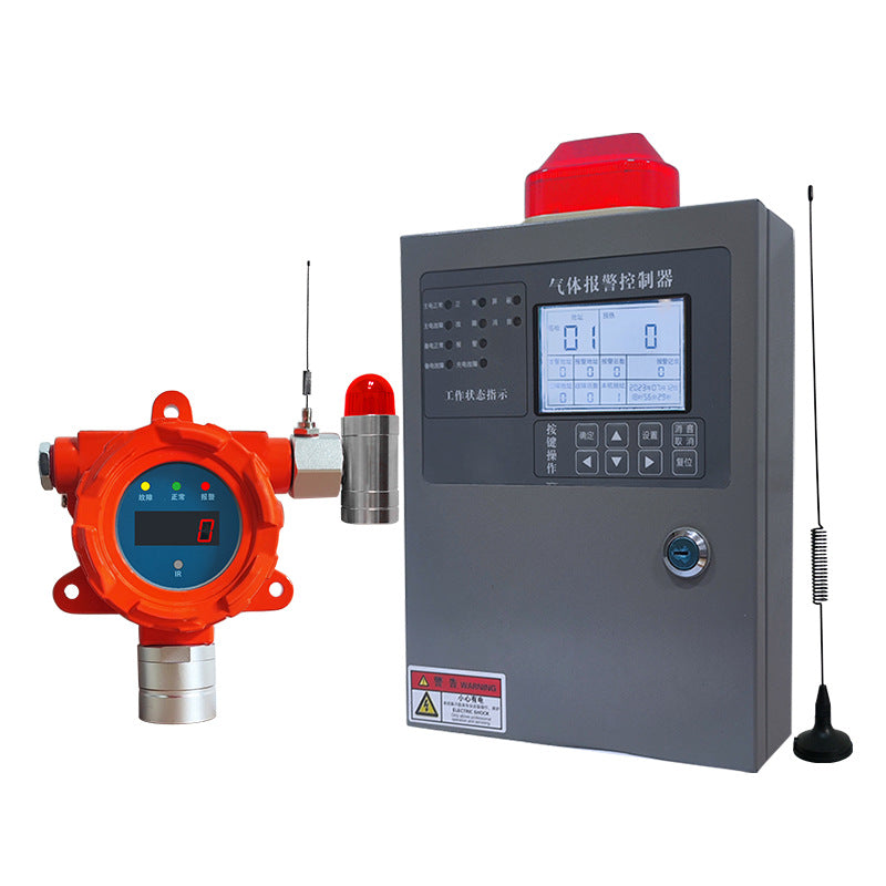 Gas Station Wireless Combustible Gas Alarm Gasoline Leakage Diesel Liquefied Petroleum Gas Concentration Leakage Detector
