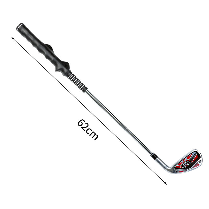 Cross-border Hot Golf No. 7 Iron Golf Swing Trainer Indoor Practice Club 62cm Short Rod
