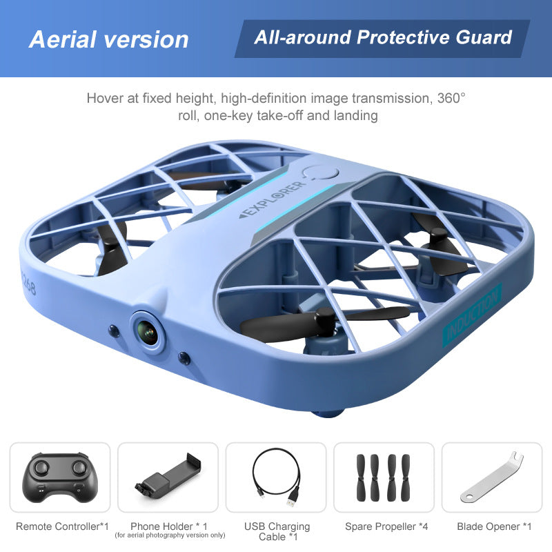 Cross-border New Product JJRC H107 Grid Mini Pocket Small Quadcopter 4K Real-time Image Transmission Remote Control Aircraft