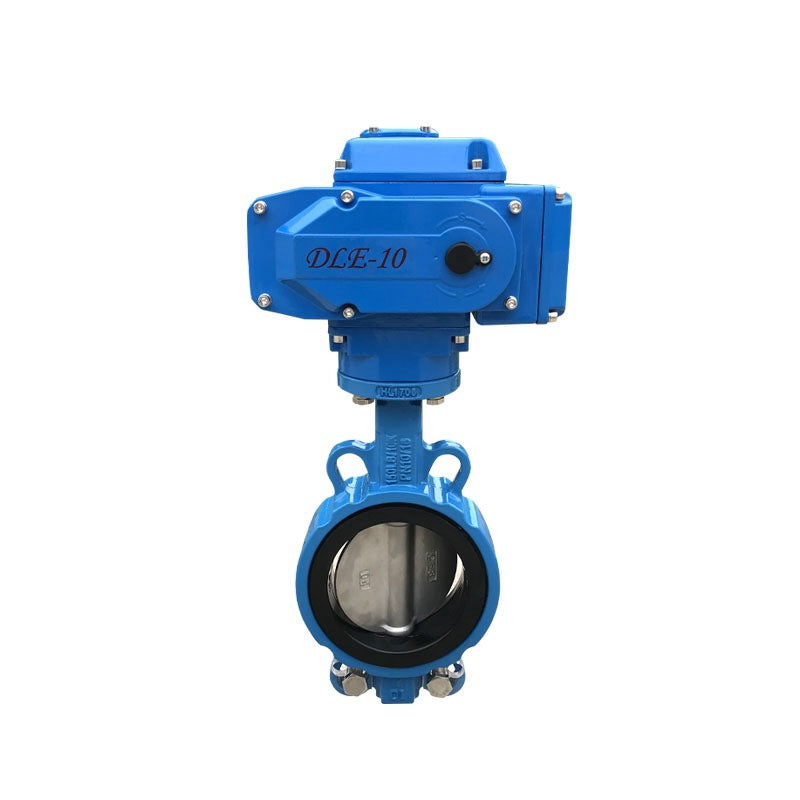 Electric Butterfly Valve D971X-10Q Stainless Steel Soft Seal Ductile Cast Iron Casting Water Conservancy Flange Wafer Butterfly Valve